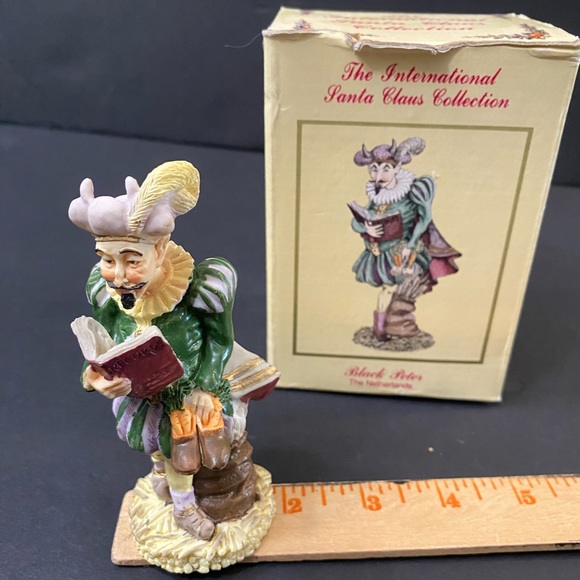 The International Santa Claus Collection - 1995 Black Peter The Netherland - NIB - Picture 9 of 12